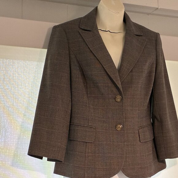 Macy’s brand jacket Style & Co size 8 p, lined  preloved - Picture 3 of 4